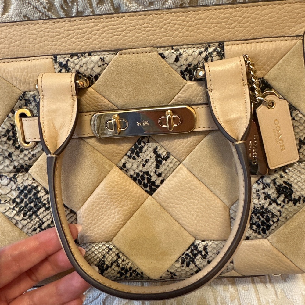 Coach Swagger Patchwork Bag - image 8